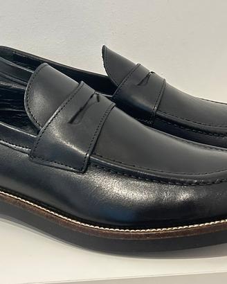 Scarpa mocassino  uomo in pelle taglia 43 Varese