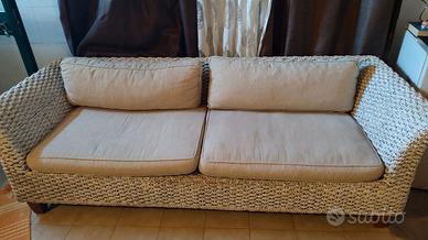Divano in rattan