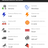 Generatore 5kw