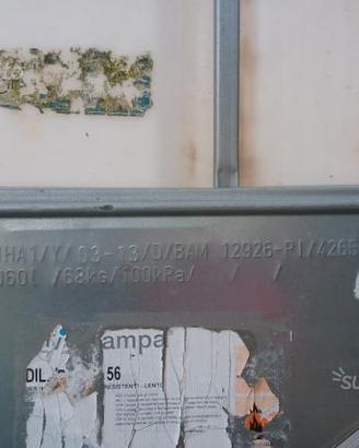 Cisterna /serbatoio da 500 lt