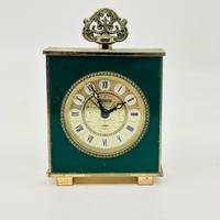 Orologio vintage Titanus in metallo gold e verde b