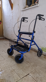 Deambulatore in alluminio