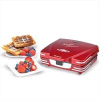 ARIETE - 187 Waffle Maker Party Time - Rosso