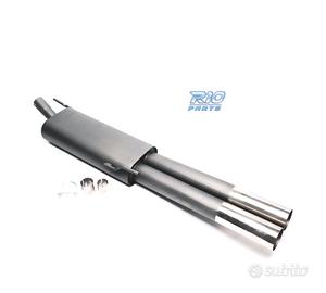 SILENZIATORE DI SCARICO PER VOLKSWAGEN VW GOLF III