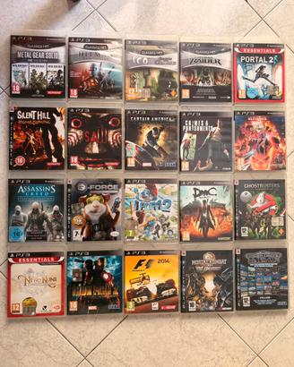 Giochi ps3 - captain america - pac man- silent hil