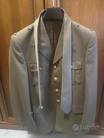 giacca drop esercito italiano+ cravatta 