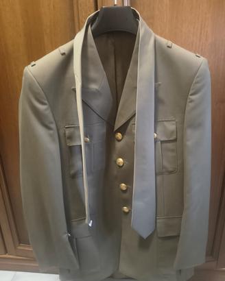 giacca drop esercito italiano+ cravatta 