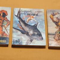 3 libri di E. Salgari
