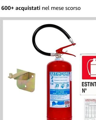 Estintore 6kg