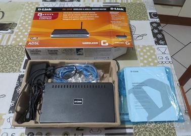 D-Link DSL-2640B Modem Router Wireless G ADSL2+