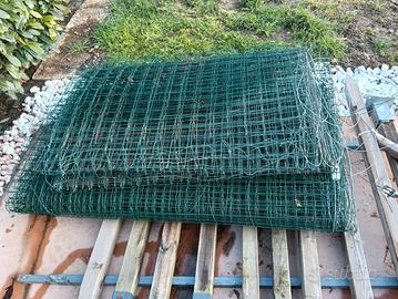 RETE E PALI DA GIARDINO