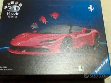 scatola vuota ravensburger Ferrari sf90 stradale
