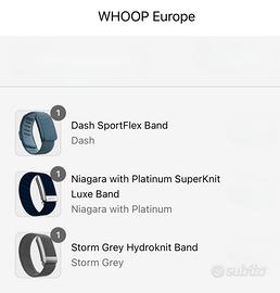 Whoop cinturini originali