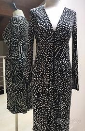 Abito vintage ISSA LONDON manica lunga.