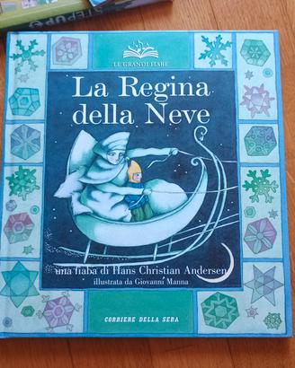 Le grandi fiabe la regina della neve illustrato