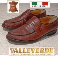 Mocassino Valleverde vera Pelle Brown n.41 Slip-On