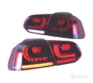 FANALI VOLKSWAGEN VW GOLF 6 FULL LED DINAMICI SCUR