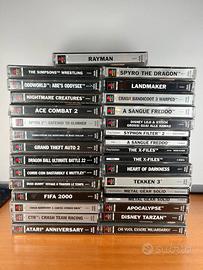 Collezione Giochi Ps1 Playstation 1 Funzionanti