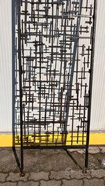 Scultura brutalista ferro 3 metri vintage anni 70