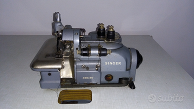 Taglia cuci Singer con piano di lavoro