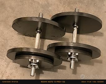 2 MANUBRI DA KG32 ( LEGGERE SOTTO ) 