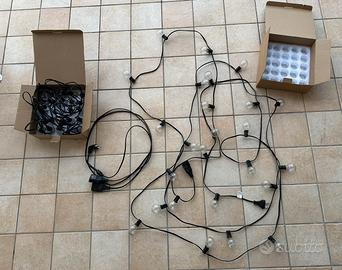 Lampadine bulbo 9 mt da esterno