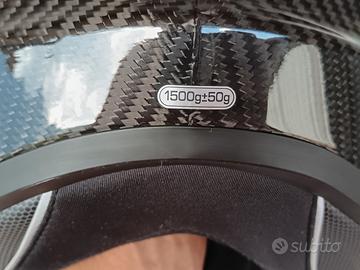 caschi modulari carbon
