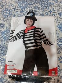 costume carnevale da mimo
