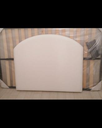 testata letto in pelle