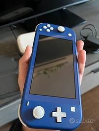 Nintendo switch lite blu