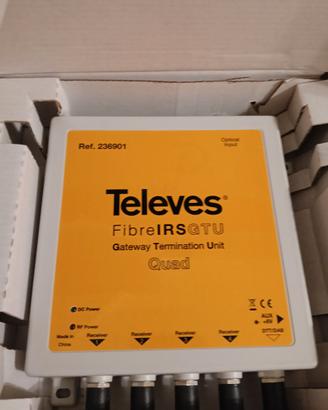 Convertitore Ottico a RF Quad Televes