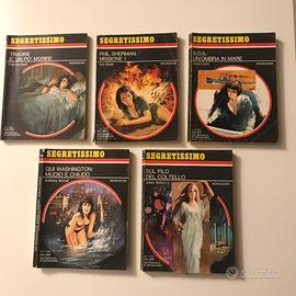 Lotto di 5 romanzi “Segretissimo” Mondadori