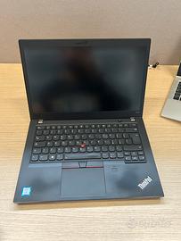 Lenovo t480s core i7 8a gen 16 gb ram touchscreen