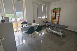 Stanza in studio fisioterapico