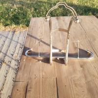 porta ruota centrale per vespa struzzo gs faro bas