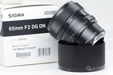 Sigma 65mm f/2 DG DN C X sony