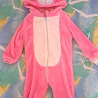 Costume di carnevale,coniglietto rosa Sped.Gratis