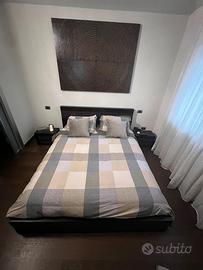 Letto matrimoniale 160x180 + Comodini