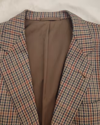 Giacca vintage sartoriale pied de poule