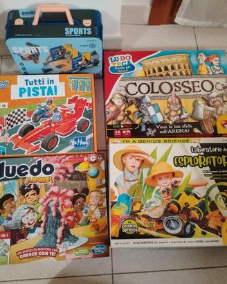 lotto 5 giochi in scatola bambini