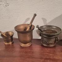 Lotto mortai vintage (5 pz)