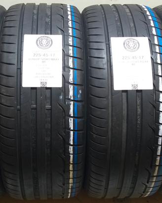 4 GOMME 225 45 17 DUNLOP A77107