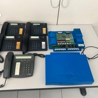 Centrale telefonica elmeg ict 880 con telefoni