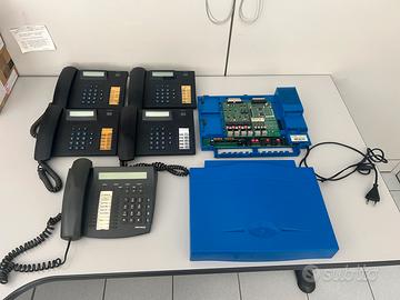 Centrale telefonica elmeg ict 880 con telefoni