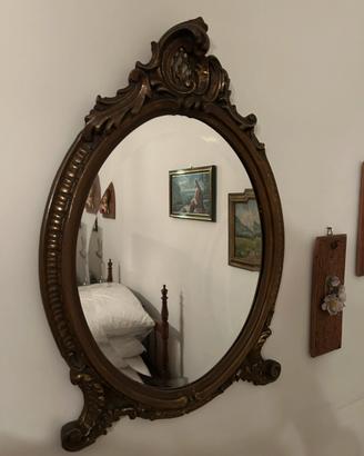 Coppia antichi specchi in legno
