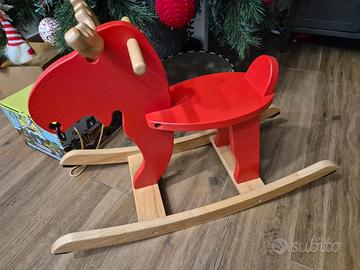 Renna a dondolo ikea