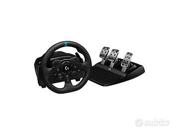 Logitech G923 Volante da Corsa per PS4/5/PC -Nero