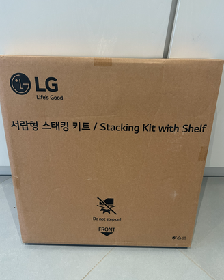 LG Kit sovrapposizione asciugatrice con ripiano