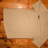 T-Shirt Nike Dri-Fit Beige Nuova