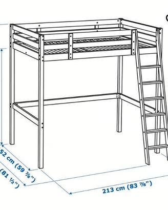 letto a soppalco ikea